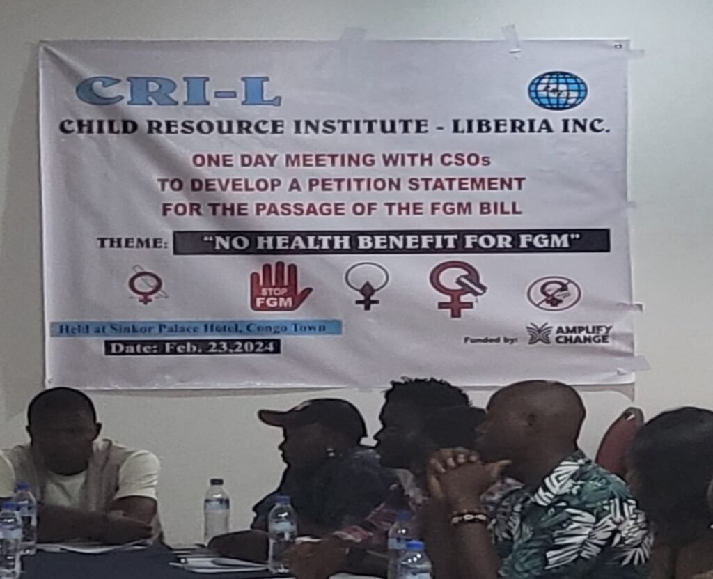 Advocacy Meetings with 50 CSOs in Monrovia
